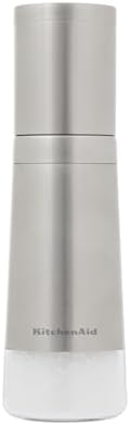 KitchenAid Stainless Steel Filled Salt Grinder, 8 Inch