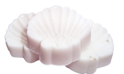 Seashell Gardenia Shea Butter Goat Milk Soap - Set of 3