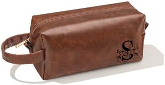 Samuel Personalized Gifts for Birthday Anniversary, Husband Dad Gifts, Christmas Valentines Fathers Day Ideas Gifts for Husband Dad Brother from Wife Daughter Toiletry Bag for Men