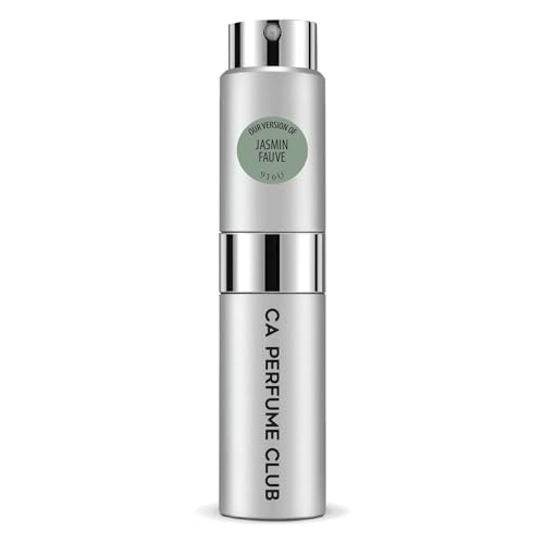 CA Perfume Impression of Jasmin Fauve For Women & Men Fragrance Spray Bottle 0.27 Fl Oz/8ml