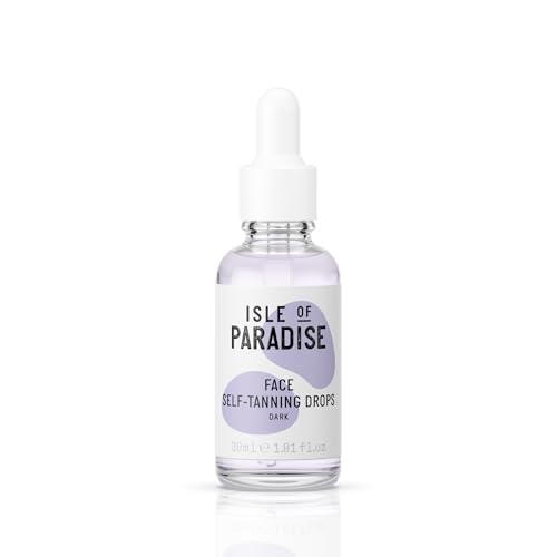 Isle of Paradise Self Tanning Drops - Color Correcting Self Tan Drops for Gradual Glow, Vegan and Cruelty Free, 1.01 Fl Oz