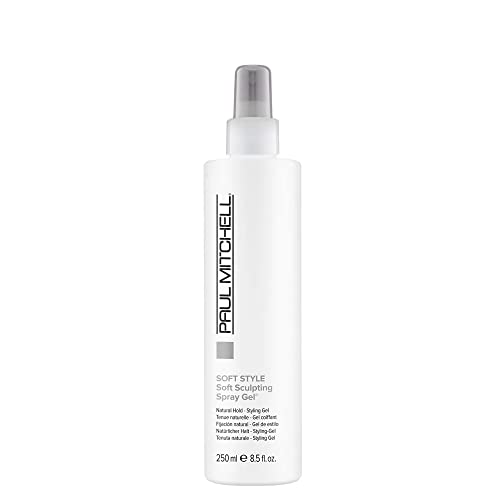 Paul Mitchell Soft Sculpting Spray Gel, Natural Hold, Soft Finish, For All Hair Types