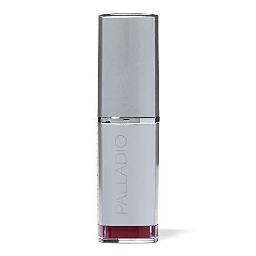 Palladio Herbal Lipstick, Rich Pigmented and Creamy Lip Color, Infused with Safflower, Ginseng, Ginkgo Biloba, Camellia and Aloe, Prevents Lips from Drying, Combats Fine Lines, Long Lasting, Cameo