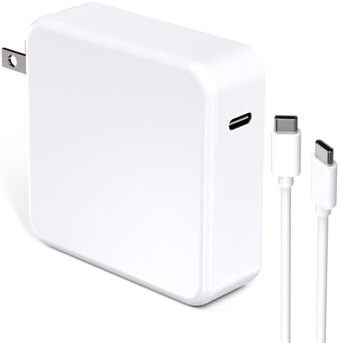Mac Book Pro Charger,100W USB C Fast Charging Laptop Charger Power Adapter for Mac Book 16 15 14 13 inch,MacBook Air, Samsung Galaxy,USB C to C Power Cord Supply