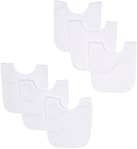 Gerber Unisex-Baby 6-Pack Dribbler Bib Bundle