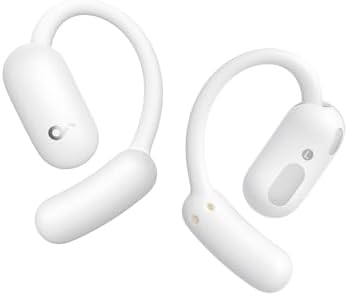 Soundcore AeroFit 2 by Anker, Open-Ear Headphones, Adjustable Ear Hooks, Snug Fit, Rich Bass, Hi-Res Wireless Audio, 42H Play, Bluetooth 5.4, Wireless Charging, IP55, AI Clear Calls (Renewed)