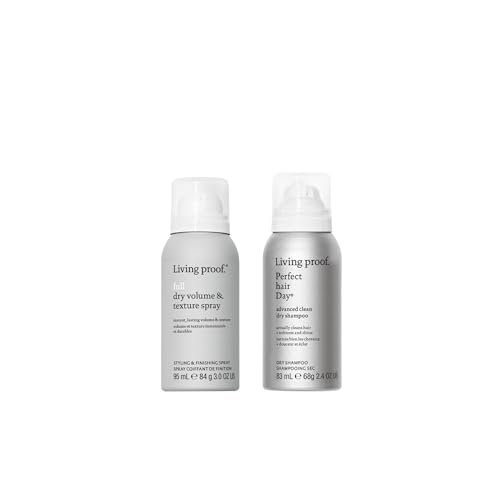 Living Proof Travel Size Advanced Clean Dry Shampoo + Dry Volume & Texture Spray Bundle ($37 Value)
