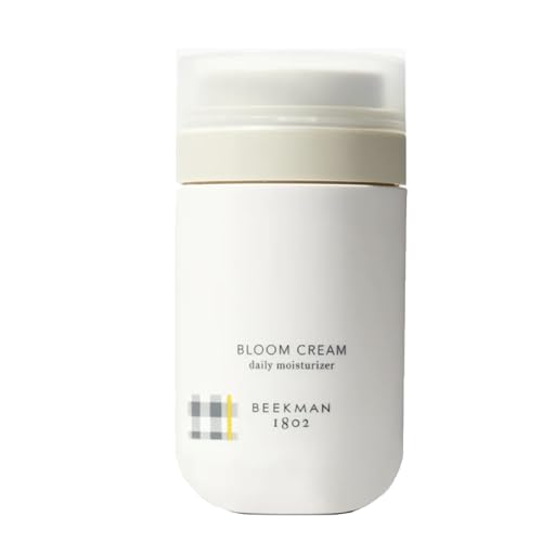 Beekman 1802 Bloom Face Cream, Goat Milk Moisturizer - Hydrates, Nourishes & Restores Skin Barrier - Infused with Epsom Salt & Niacinamide - Safe for All Skin Types - Fragrance-Free, Cruelty-Free