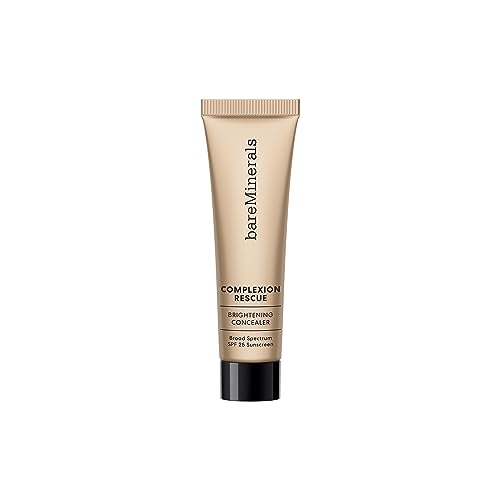 bareMinerals Complexion Rescue Brightening Under Eye Concealer with Mineral SPF 25 + Hyaluronic Acid, Ultra-Lightweight Hydrating Eye Concealer, Vegan