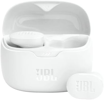 JBL Tune Buds - True Wireless Noise Cancelling Earbuds (White), Small (Renewed)