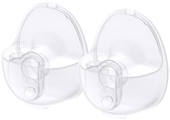eufy Original Milk Container (2-Pack) for Wearable Breast Pump E10, BPA-Free Reusable Breast Pump Container Collects Up to 5 oz (150 ml) Each, Fridge and Freezer-Safe