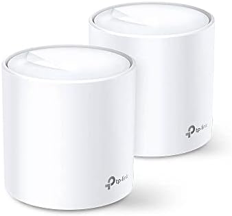 Certified Refurbished TP-Link Deco WiFi 6 Mesh WiFi System (Deco X20) - Covers up to 4000 Sq.Ft. Replaces Wireless Internet Routers and Extenders, 2-Pack (Renewed)