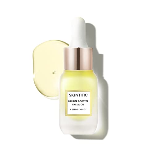 Barrier Booster Facial Oil 10ml | Aromatic essential oils Moisturizing Oil for Face, Hair, Skin & Nails No Greasy Daily Face Oil Face Moisturizer Essential oils for personal use