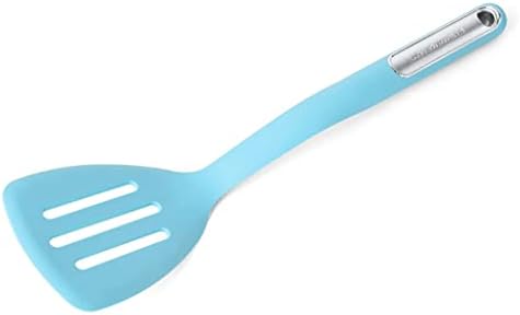 KitchenAid Classic Slotted Turner, 13.5 inches, Aqua