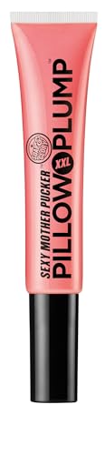 Soap & Glory SMP XXL Pillow Plump Lip Gloss - Hydrating, Plumping Lip Gloss for Full, Volumized Lips - Lip Plumper Gloss + Chocolate Orange Scent with Vegan Formula in Pinkwell (10ml)