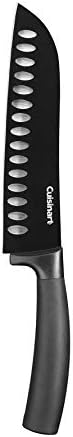 Cuisinart C77C-7SAN2 7-Inch Edge Santoku Knife, Black