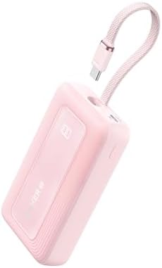 Anker Portable Charger, 10,000mAh 30W Power Bank, USB-C in and Out Fast Charging Battery Pack, Travel Essential Phone Power Bank, for iPhone 16/15/14/13/12, iPad, MacBook, Galaxy, Google, and More