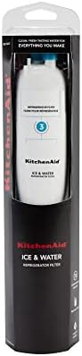 KitchenAid Refrigerator Ice and Water Filter 3 - KAD3RXD1, Single-Pack, Aqua