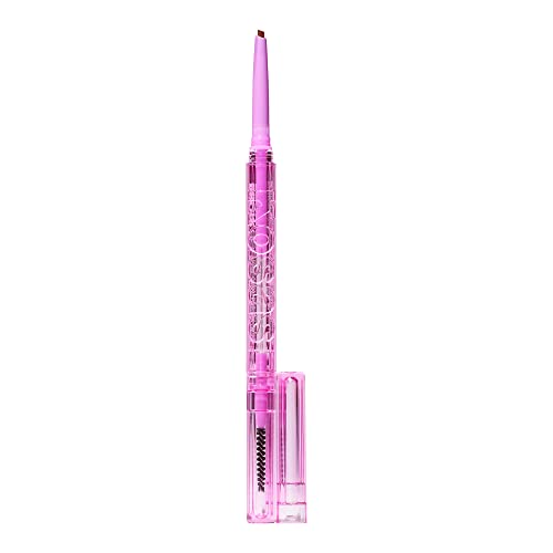 Kosas Brow Pop - Longwear Eyebrow Makeup, Dual-Sided Defining Pencil with Castor Oil for Soft, Natural Look of Real Hair - Auburn