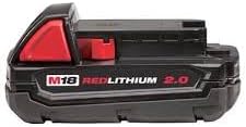 Milwaukee 48-11-1820 M18 18v REDLITHIUM 2.0 Compact Battery Pack