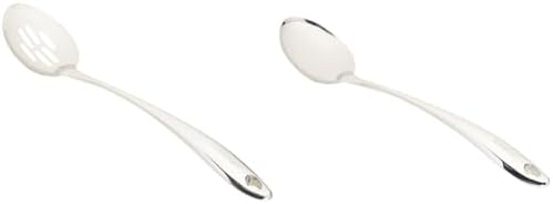Cuisinart Stainless Steel Slotted Spoon & Solid Spoon 2 Piece Set