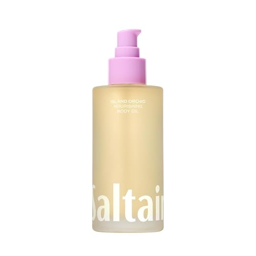 Saltair Body Oil. Luxurious Island Orchid After Shower and Bath Oil Moisturizer for Women. Botanical, Non-Greasy, and Well-Absorbing Lotion for Hydrating Dry Skin. 4oz Pump Bottle