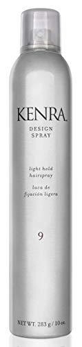 Kenra Design Spray 9 | Light Hold Hairspray | Tames Frizz & Flyaways | Lightweight, Brushable Formula | All Hair Types