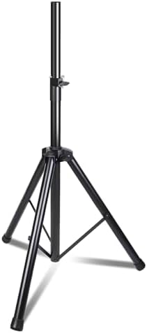 Stage Speaker Stand Tripod, Adjustable Height from 35 to 60 Inch Universal Heavy Duty 35 MM Compatible Insert