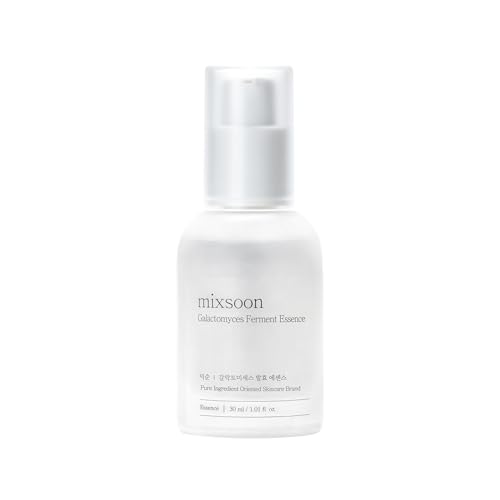 mixsoon Galactomyces Ferment Essence Rice Koji Facial Refining Essence For Sensitive Skin Korean Skin Care 1.01 fl oz/30ml