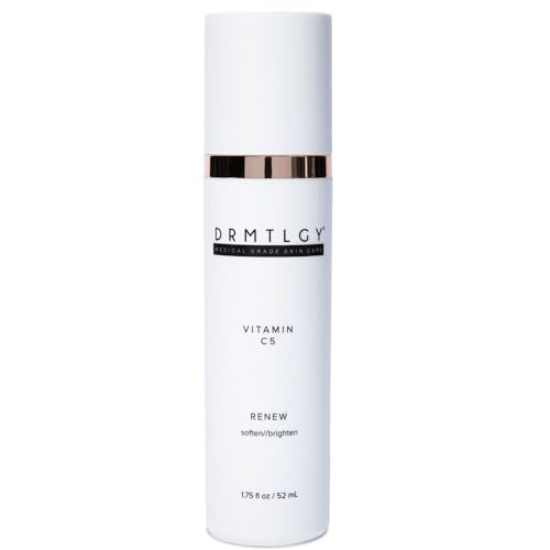 DRMTLGY Vitamin C Moisturizer for Face - 5 Different Types of Vitamin C - Facial Moisturizer for Fine Lines, Wrinkles & Dark Spots (52 ml)