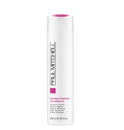 Paul Mitchell Super Strong Conditioner, Strengthens + Rebuilds, For Damaged Hair
