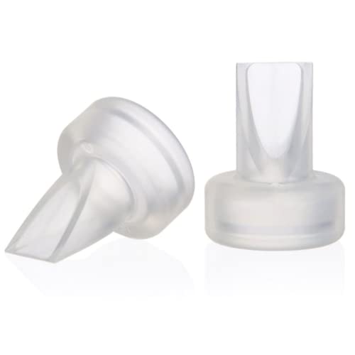 Ameda 2 Pack Breast Pump Kit Valves, Replacement Valves for Ameda Breast Pump Kits, Compatible with all Ameda HygieniKit Milk Collection Systems, Maintain Pump Performance, BPA Free DEHP Free