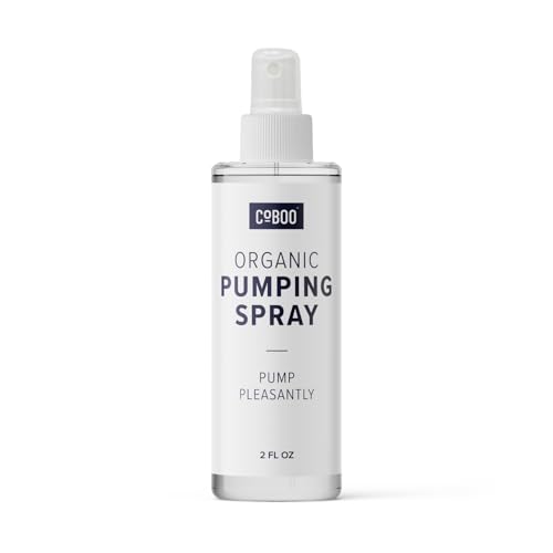 Breast Pump Flange Spray | Helps Sore Nipples & Clogged Milk Ducts | Skin Lubricant for Breast Pumping | Apply Pumping Spray Directly to Shields | Vegan & Lanolin Free | (2 Fl Oz)
