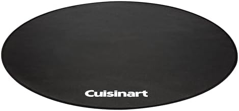 Cuisinart 36” Silicone-Coated Grill Mat with High Heat Resistance, Weather Resistant BBQ Mat for Grills, Griddles, Smokers & Fire Pits, Grease Proof Easy Clean Patio & Deck Protector