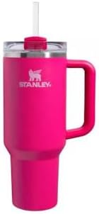 STANLEY 40 oz. Quencher H2.0 Valentines Day Tumbler - Cosmo Pink