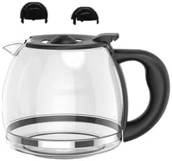 Coffee Machine Replacement 12-CUP Glass Pot, Compatible With Kitchenaid KCM1209 KCM1208 Cuisinart DCC 1220BKS, Capresso SG300, Gourmia GCM3260, Krups Essential Wamife Mueller 12 cups coffee machine