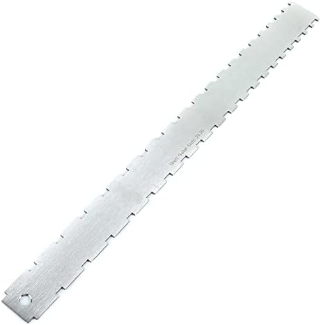 Guitar Neck Notched Straight Edge Luthiers Tool for Gibson Fender and Most Electric Guitars