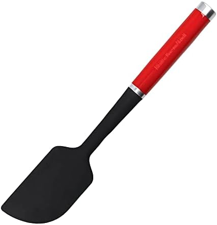 KitchenAid KAG031OHERE Spatula, Silicone, 1 pounds, Empired Red