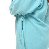 NAITOKE Adult Animal Onesie Halloween Costume Cosplay One-Piece Pajamas Women Man Teens Sky Blue