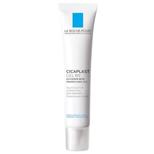 La Roche-Posay Cicaplast Gel B5, Protective Repair Gel for Cracked, Chapped Skin with Madecassoside and Glycerin, Tested Post-Procedure, Post-Stitches, Post-Laser, 1.35 Fl Oz