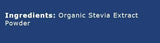 Organic Stevia Extract Powder NO FILLERS! 4 oz (112g)