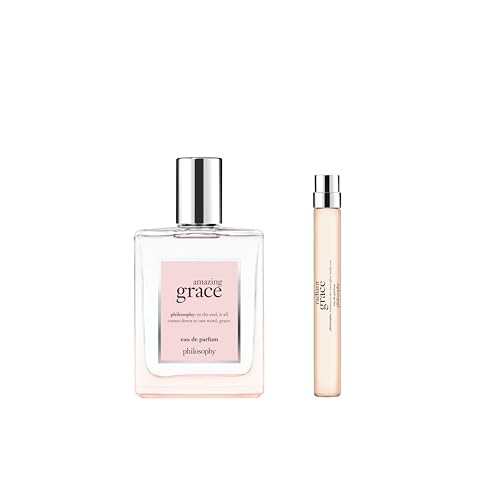 philosophy amazing grace eau de toilette - clean & floral women's perfume - with notes of bergamot, muguet & musk - long lasting fragrance