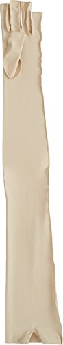 Rolyan Medical-Grade Edema Compression Gloves, Shoulder Length Open Finger Gloves for Arthritis, Carpal Tunnel, Therapeutic and Rehabilitation Gloves for Pain Relief, Left, Large