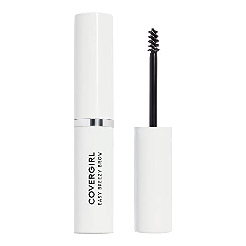 COVERGIRL - Easy Breezy Brow Volumizing Gel, Holds Brows for 24 Hours, Infused with Argan Oil & Biotin, 100% Cruelty-Free