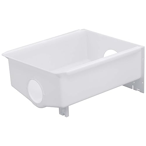 WPW10670845 Replacement Ice Bucket W10670845 for Whirlpool, Kenmore, KitchenAid, and Amana Refrigerators - Fits Part Numbers 2196091, 1115342, 1115372