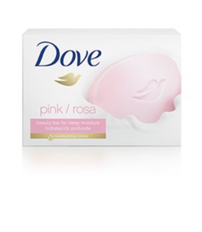 Dove Soap 135g/4.75oz (24X135g/4.75oz, Pink/Rose)