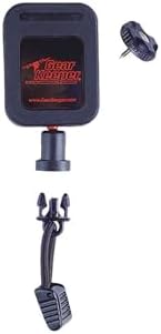 Gear Keeper Fire Mic Keeper, RT2-4022 - Lapel Microphone Retractor with Threaded Stud Mount - Made in the USA