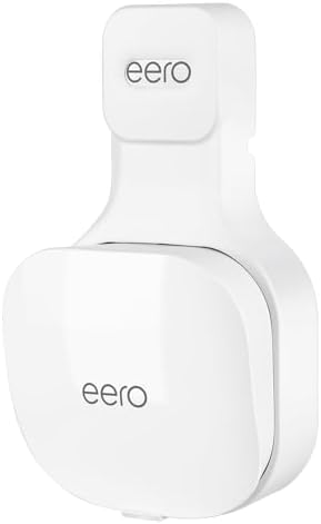 Wall Mount Holder Only for eero Mesh WiFi Router,(NOT Compatible with eero 6/ eero 6+/ eero Pro/eero Pro 6E), Perfect for Storing Power Cords and Plugs