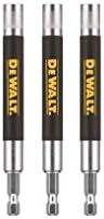 DEWALT DW2055B 6-Inch Magnetic Drive Guide, 3 Pack