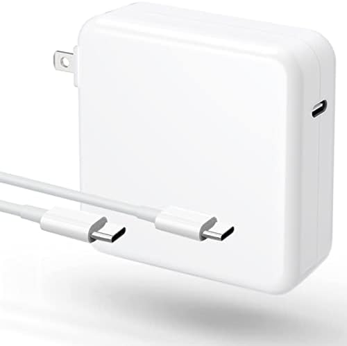 Mac Book Pro Charger - 120W USB C Fast Charger Power Adapter Compatible with USB C Port MacBook Pro & MacBook Air 13, 14, 15, 16 inch, New ipad Pro and All USB C Device, 6.6ft USB-C to C Charge Cable